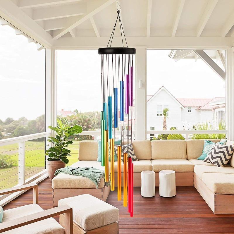 Wind Chime Tubular - Creatieve nieuwe windgong van 12 aluminium