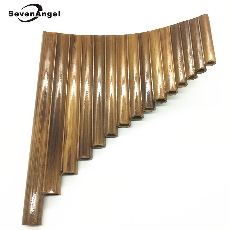Musical Instrument Xiao - Hoge Kwaliteit Handgemaakte Bamboe Panflute 15
