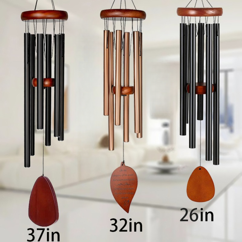 Wind Chime Tubular - Muziek Windgong Klassieke Metalen Windgong Aluminium