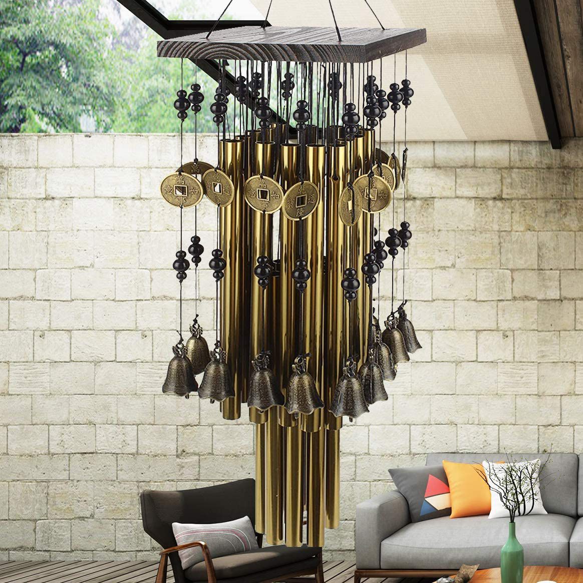 Wind Chime Tubular - Outdoor Metalen Buis Windgong Met Koperen