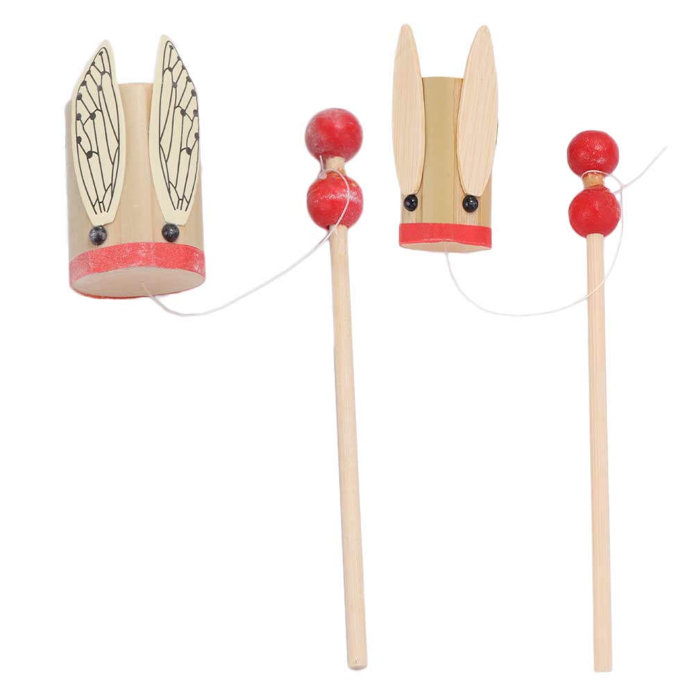 Musical Instrument You Shake - Traditioneel Chinees bamboe cicade-speelgoed Muziekinstrument Schuddend