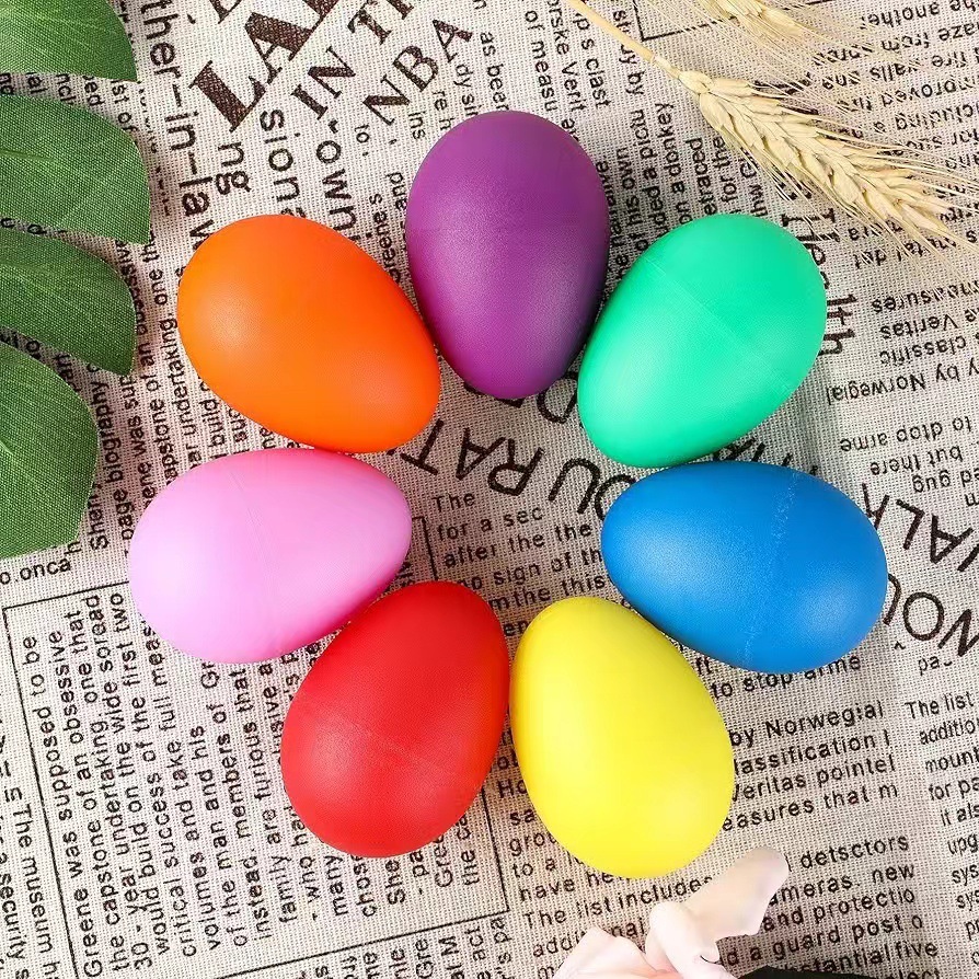 Musical Instrument You Shake - 2 Stuks Ei Shakers Plastic Percussie