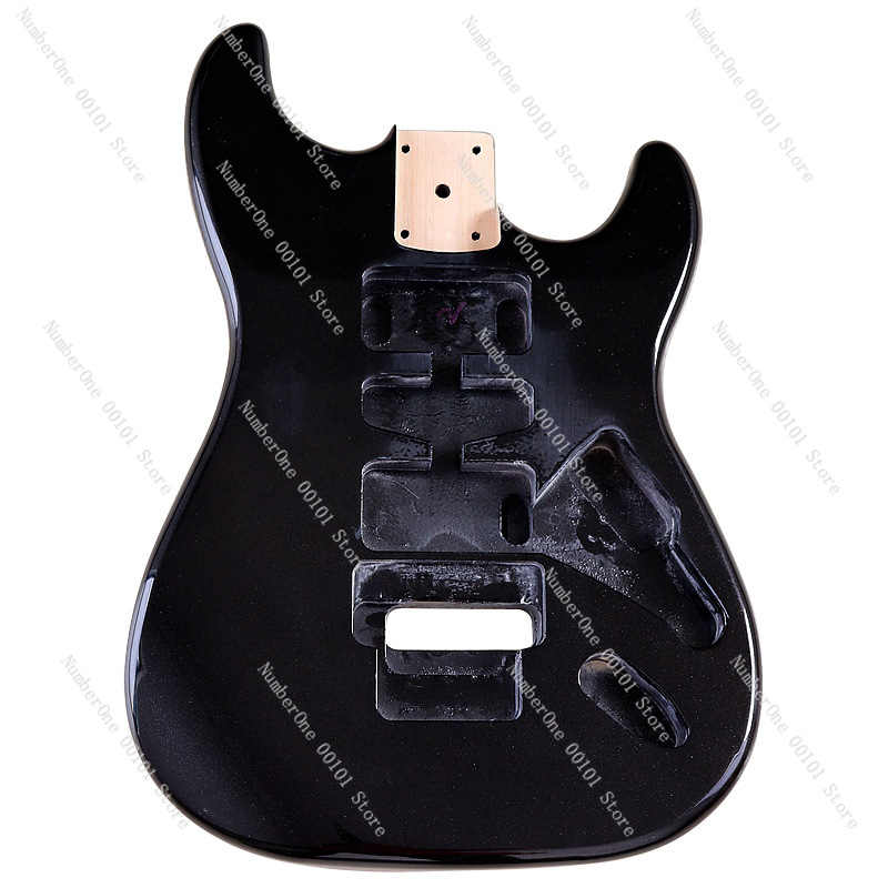 Musical Instrument You Shake - FY Metalen Zwarte Elektrische Gitaar Body