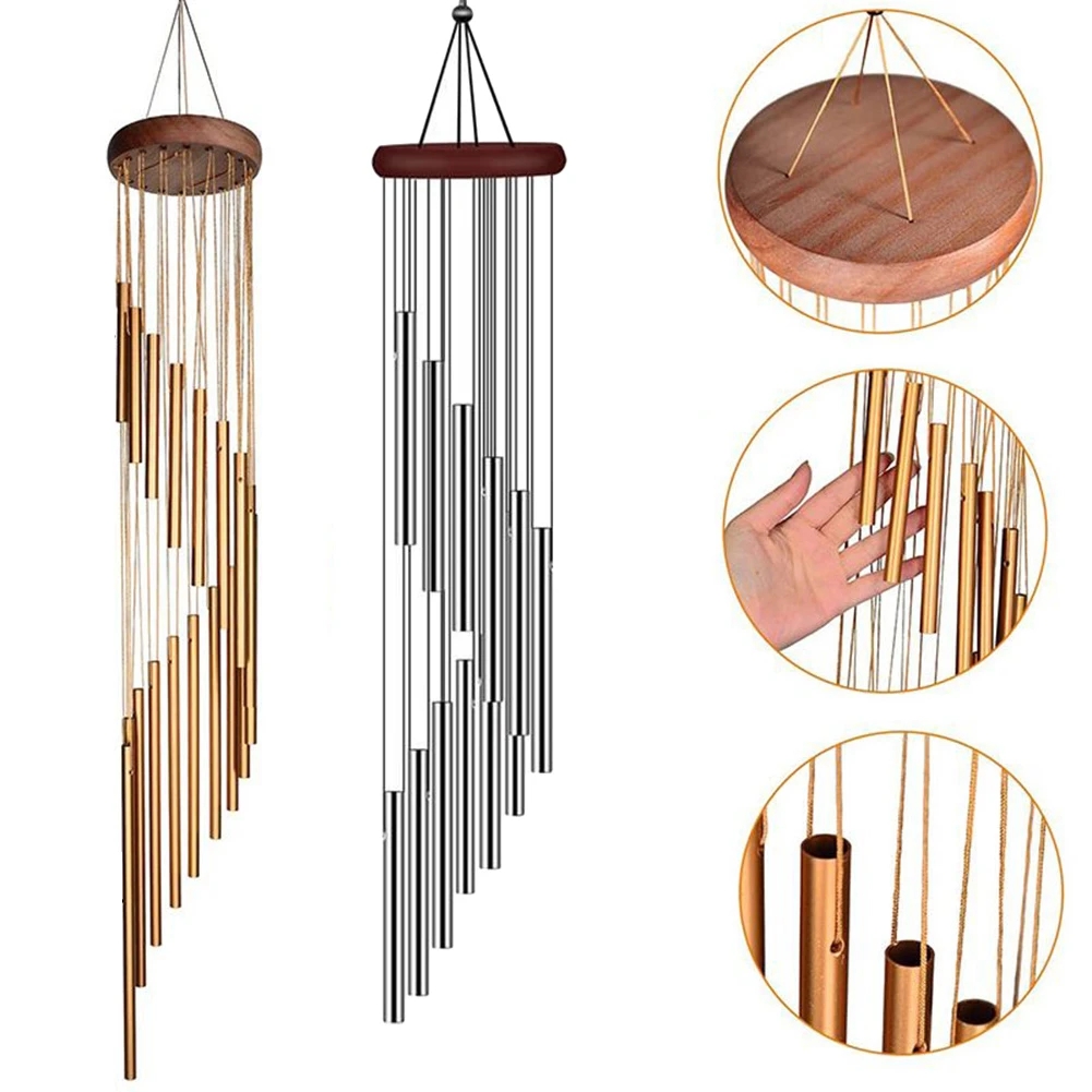 Wind Chime Tubular - 1 Stuk 12 Buizen Aluminium Legering