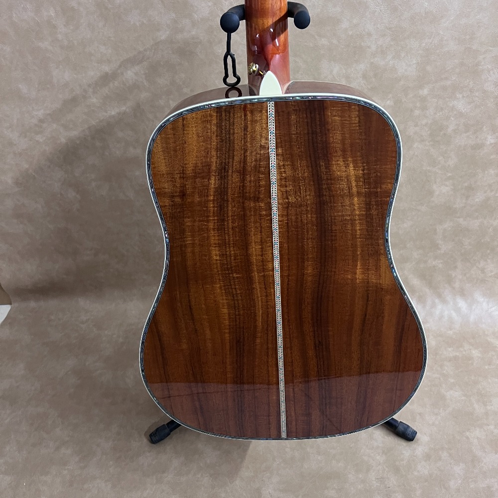 Tiger-gestreepte walnootbruine - Acoustic Guitar Dreadnought recensie en prijs