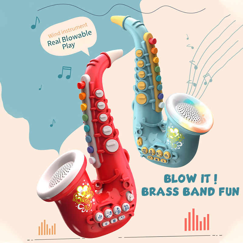 Speelbaar kinderspeelgoed saxo - Musical Instrument Blow recensie en prijs