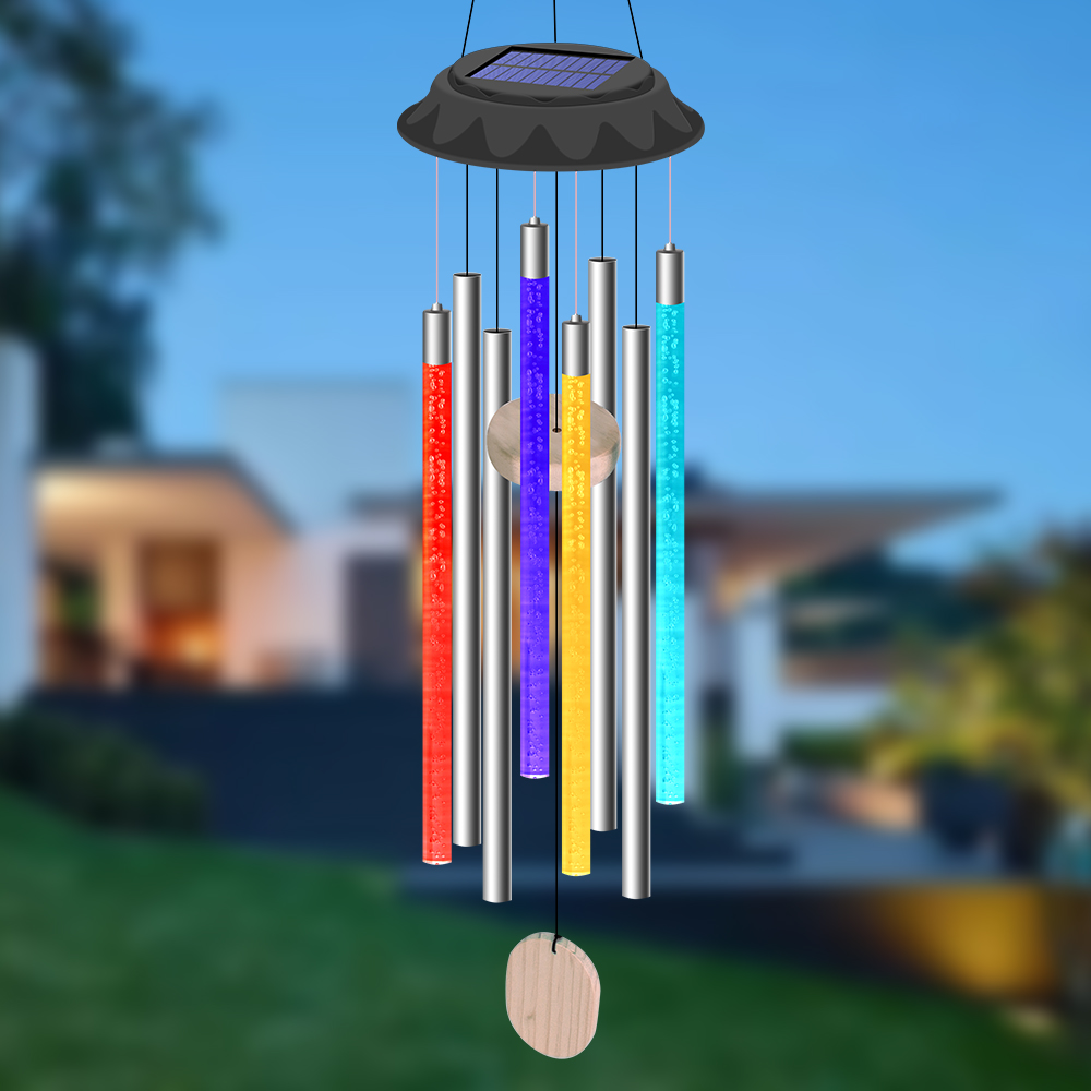 Solar Led Wind Gong Light Dive - Wind Chime Tubular recensie en prijs