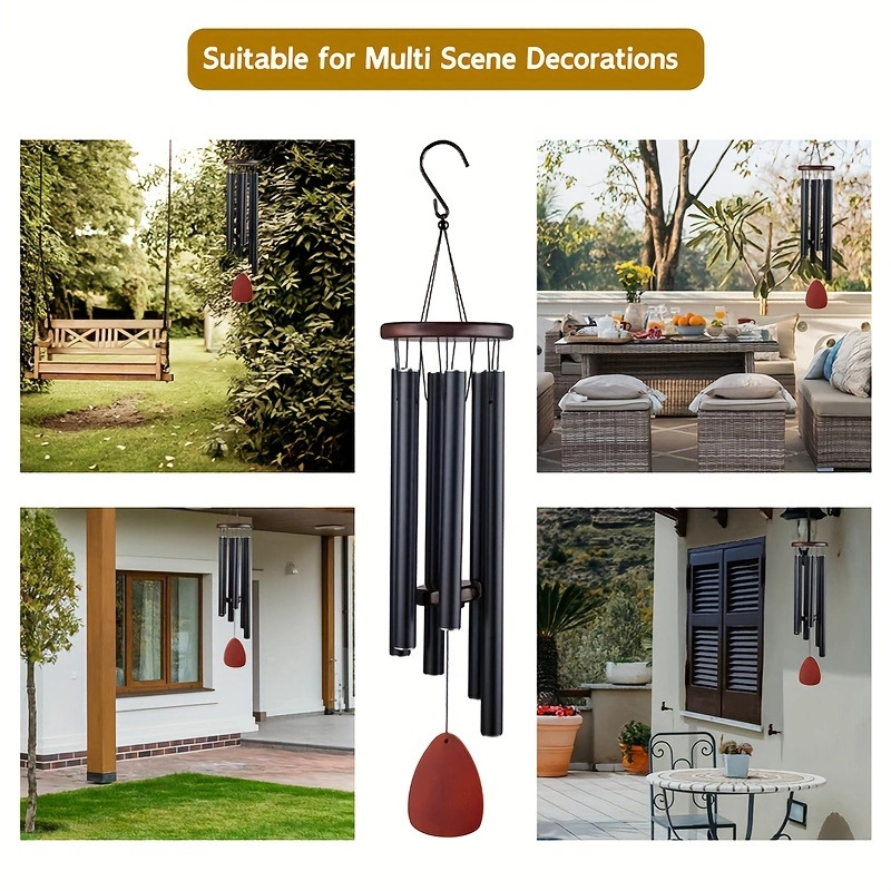 26 inch 6 buizen metalen windg - Wind Chime Tubular recensie en prijs