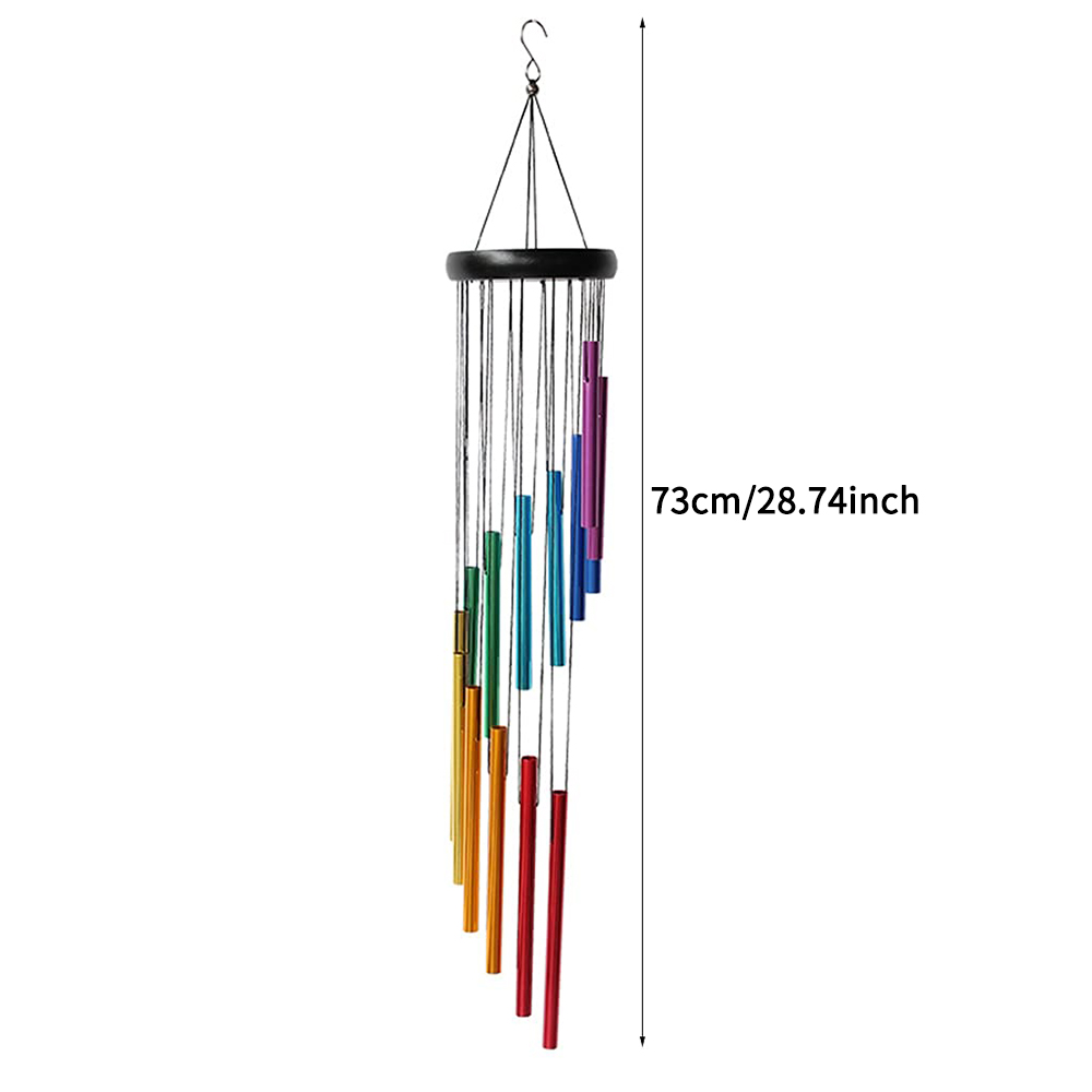 Nieuwe 12-buizen windgong alum - Wind Chime Tubular recensie en prijs