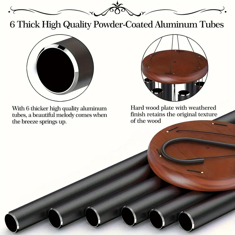 1pc aluminium buis windgong me - Wind Chime Tubular recensie en prijs