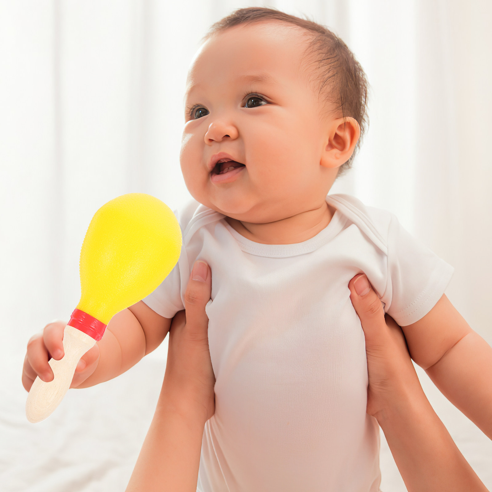 1 paar Maraca Shaker houten pe - Musical Instrument You Shake recensie en prijs