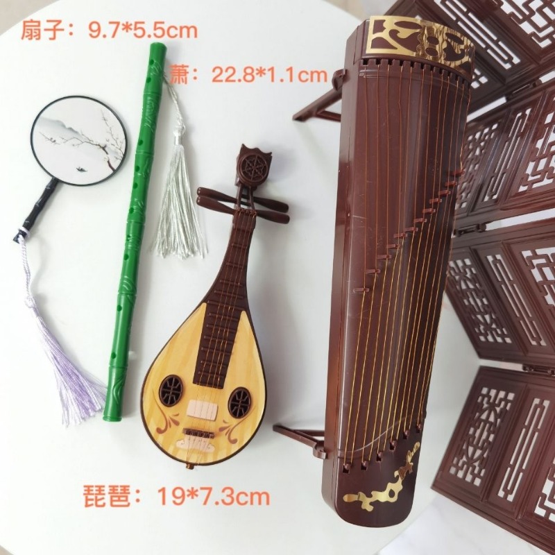 Antieke Poppenaccessoires Chin - Musical Instrument Xiao recensie en prijs