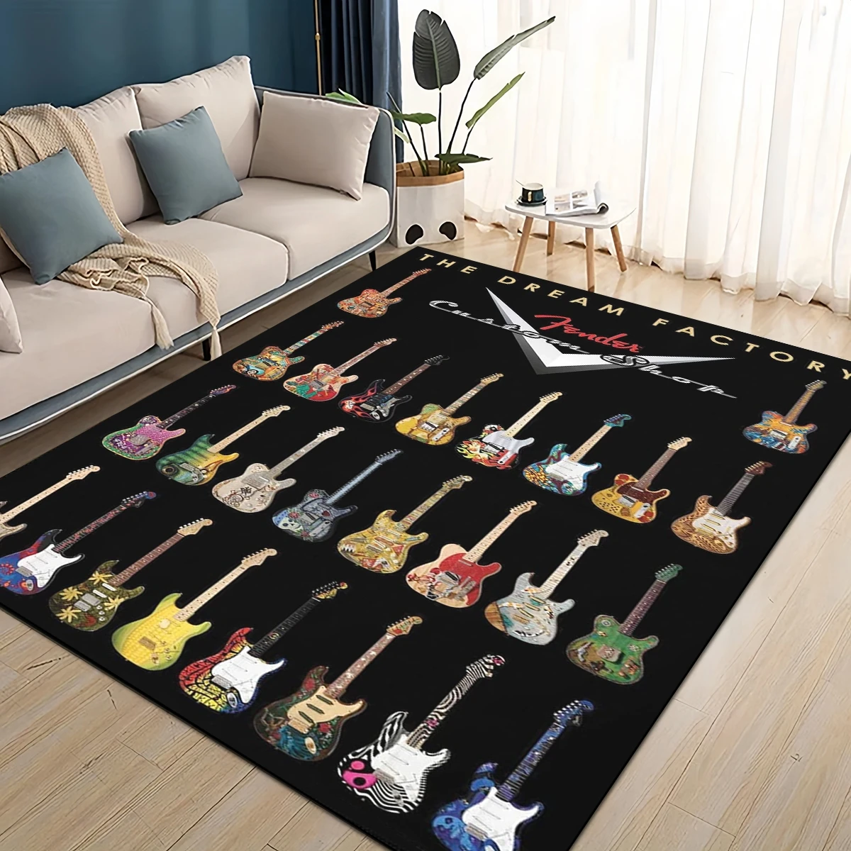 3D Retro Fender logo Gitaarins - Musical Instrument Logo recensie en prijs