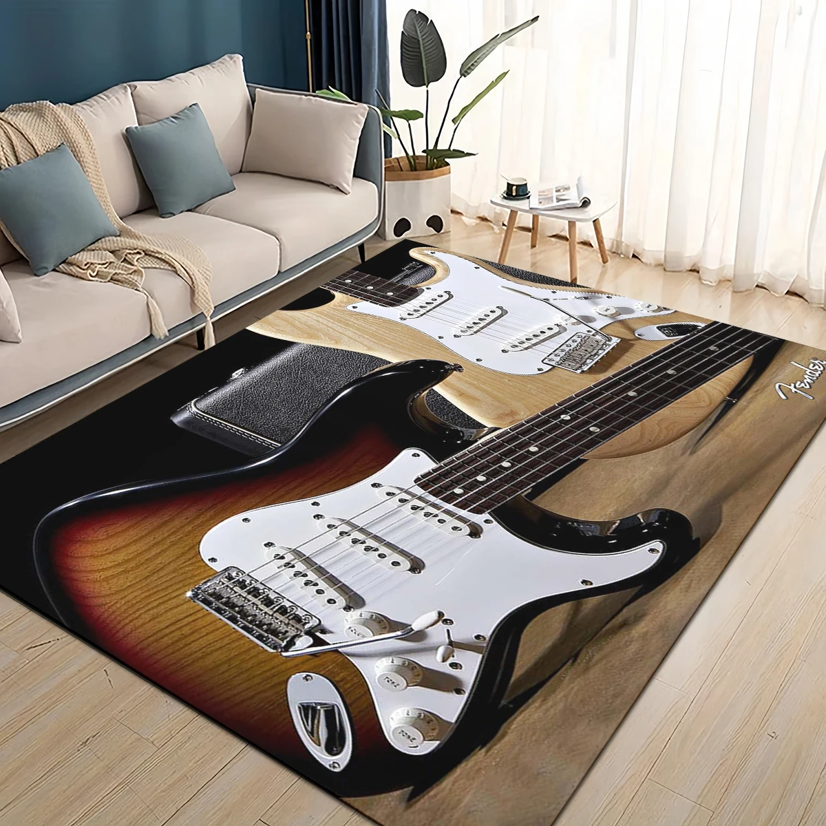 3D Retro Fender logo Gitaarins - Musical Instrument Logo recensie en prijs