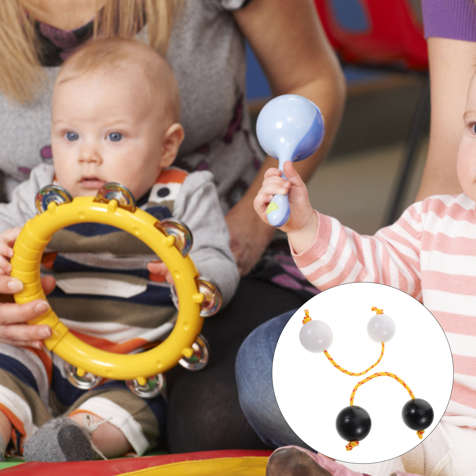 2Pairs Afrikaanse Schudbal Ins - Musical Instrument You Shake recensie en prijs