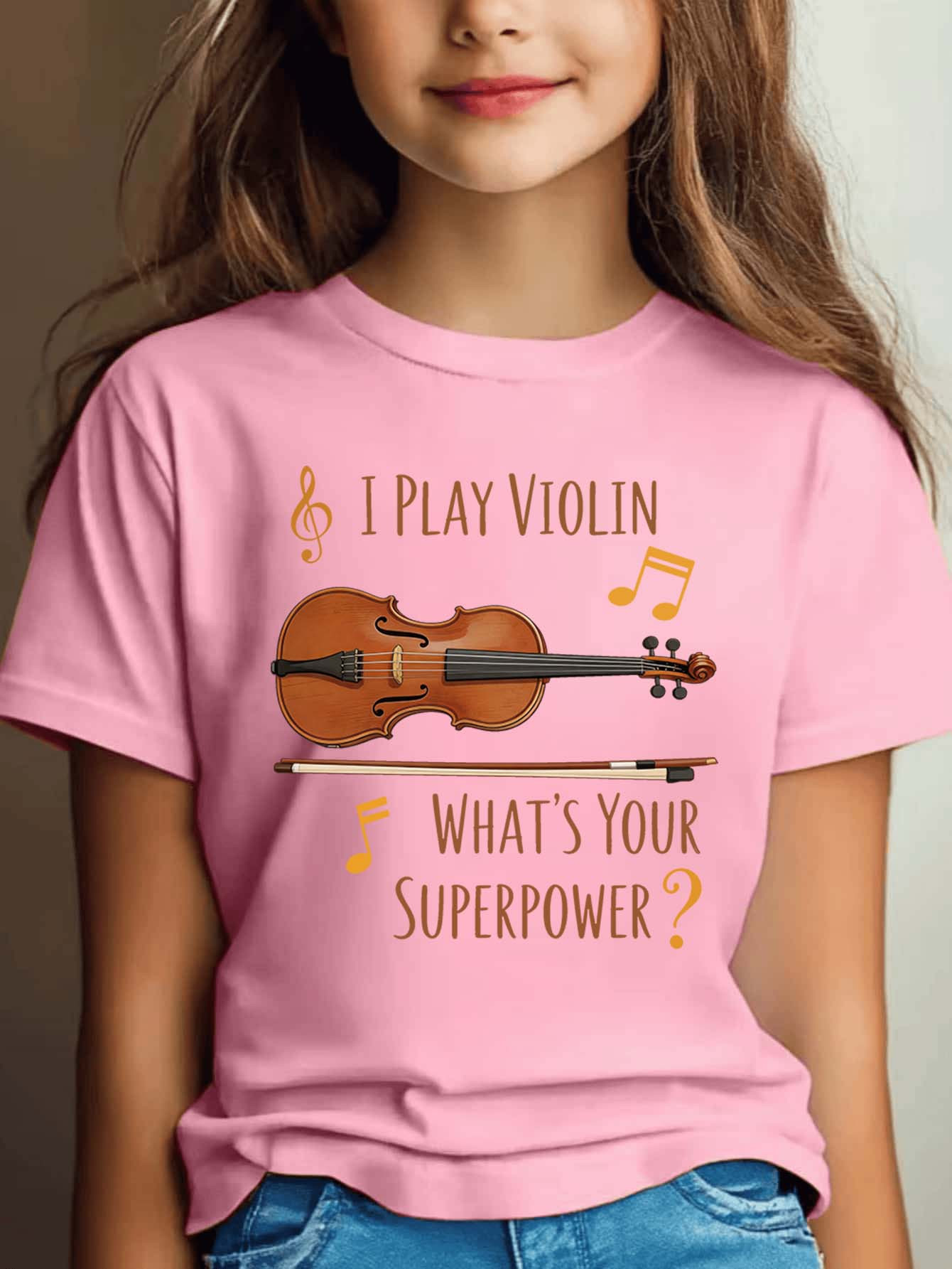 Vioolnoot Letter Print Jongens - Musical Instrument Family recensie en prijs