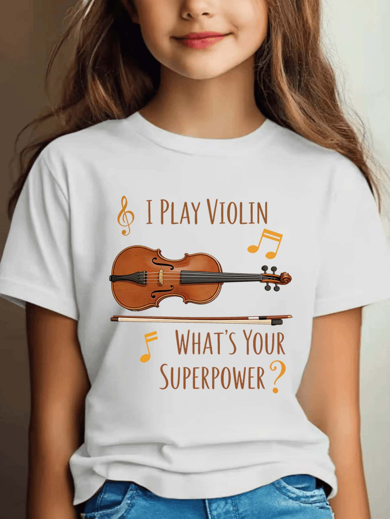 Vioolnoot Letter Print Jongens - Musical Instrument Family recensie en prijs