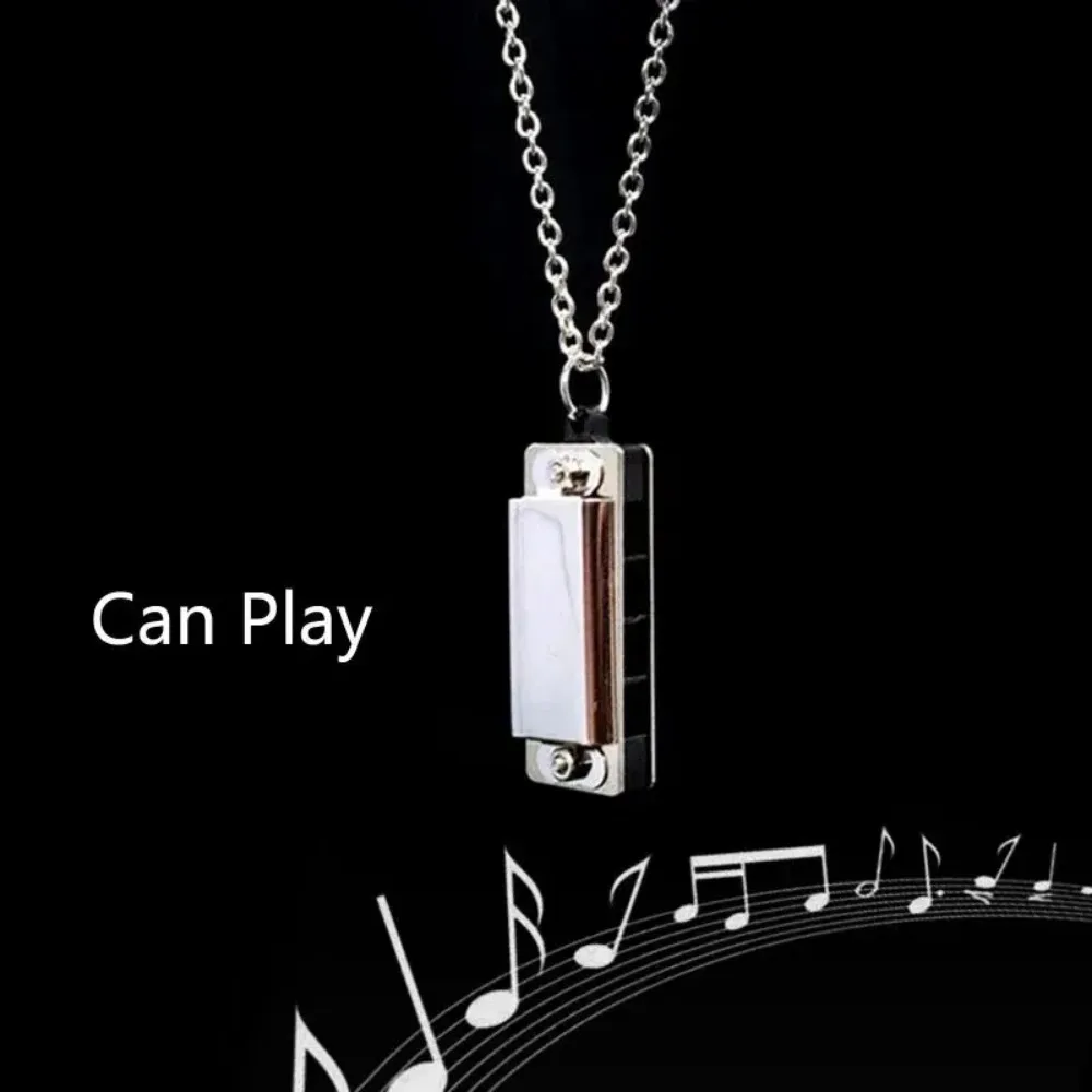 Mini mondharmonica ketting man - Musical Instrument Blow recensie en prijs