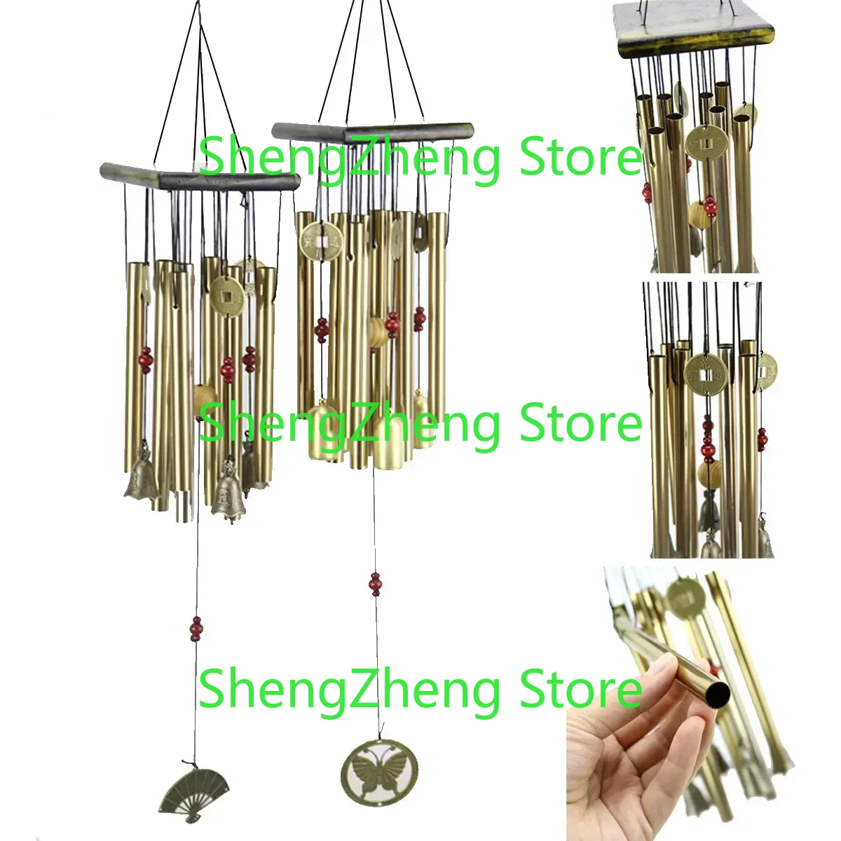 Massief houten holle buis Meta - Wind Chime Tubular recensie en prijs